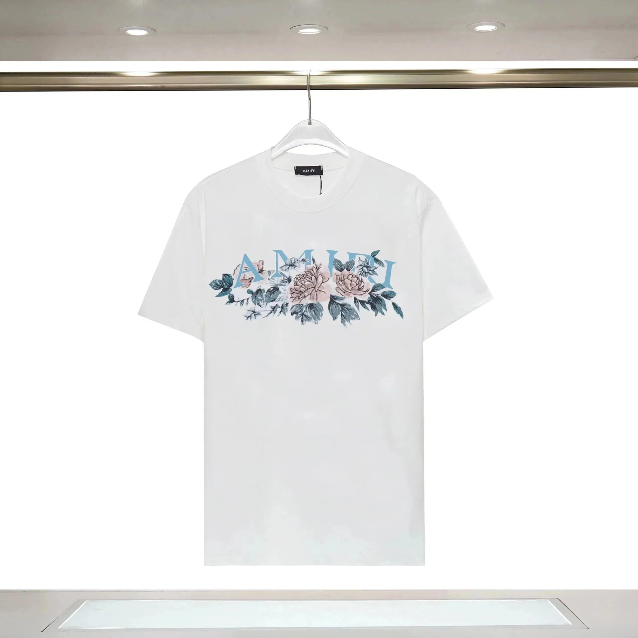 Amiri Graphic Tee Engineered 20 Print — 17