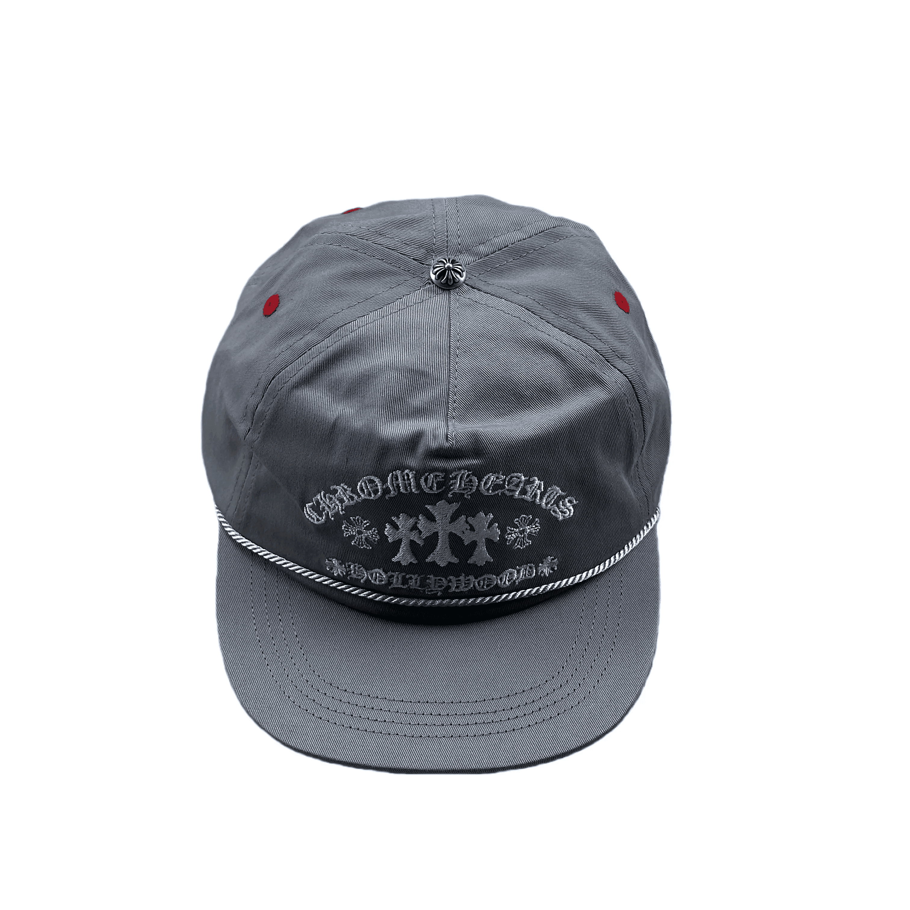 Chrome Hearts Snapback Cap Hollywood Cross Embroidery