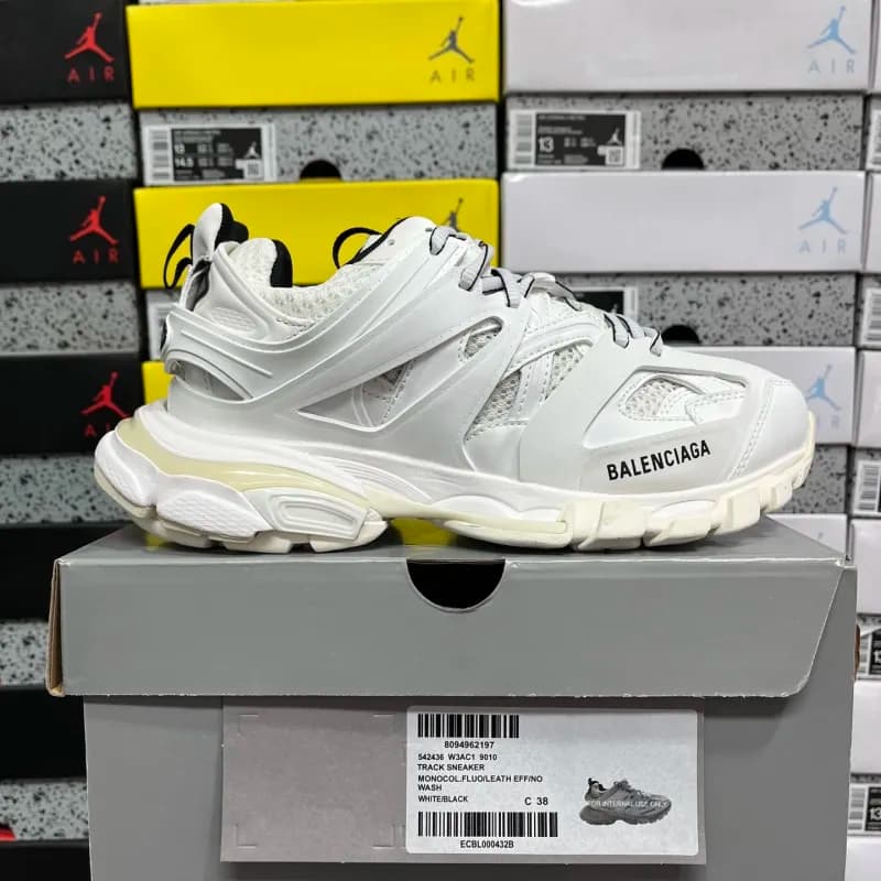 Balenciaga Speed Trainer Monocol Fluoleath