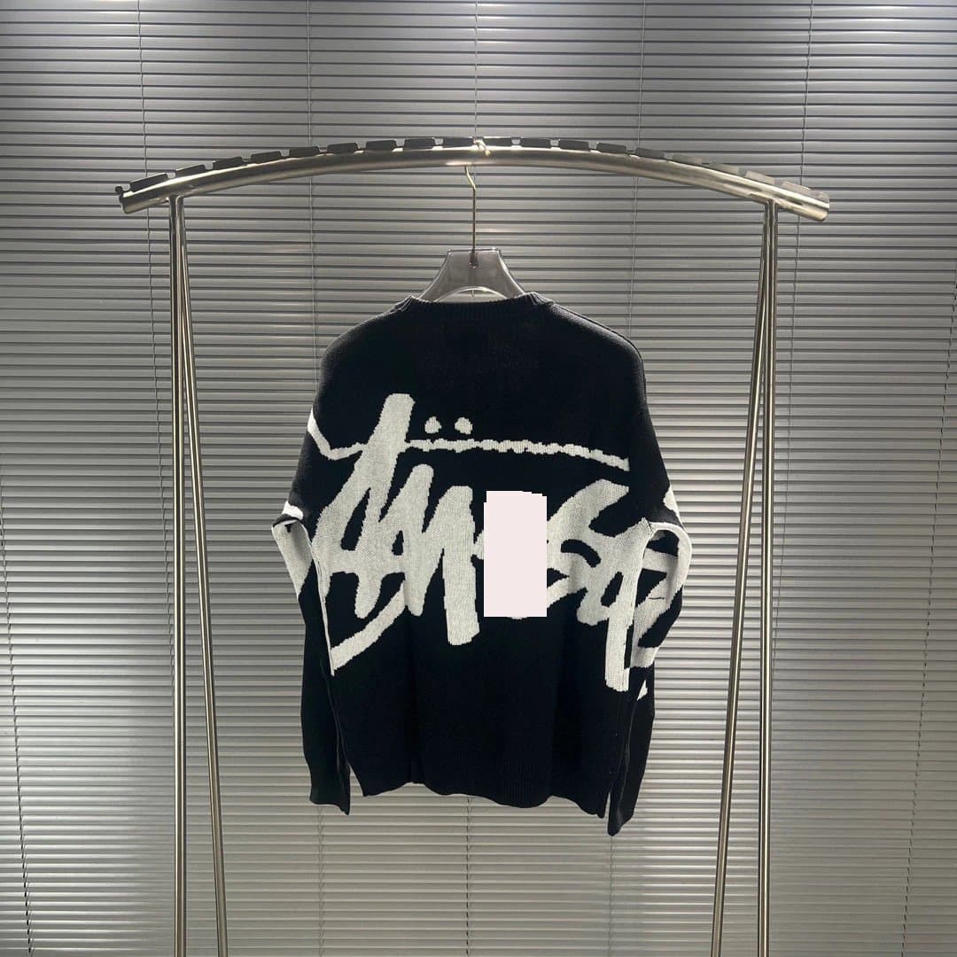 Stüssy Knit Sweater Logo Intarsia