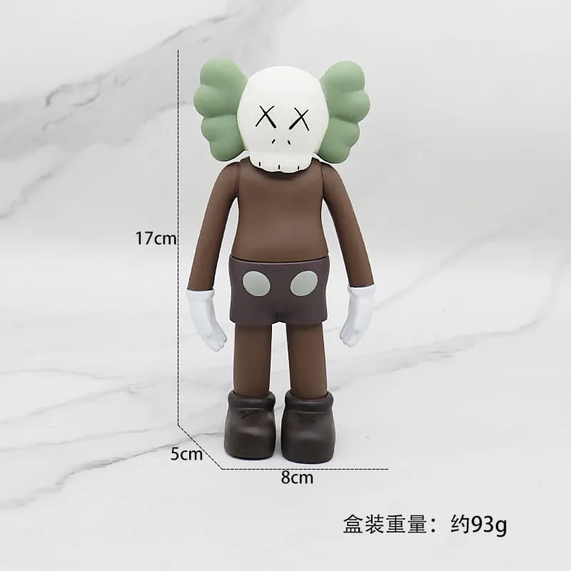 KAWS Companion Grey with Beige Head — 站姿考斯棕色【袋装】