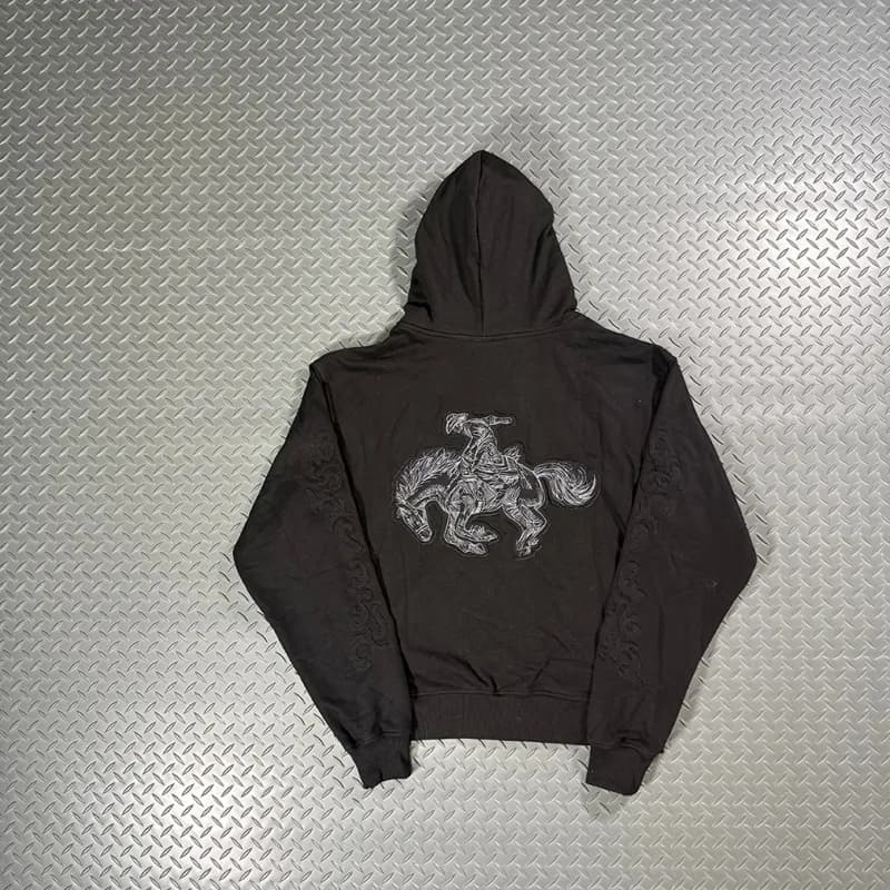 BAPE Hooded Sweatshirt Rodeo Horse Graphic