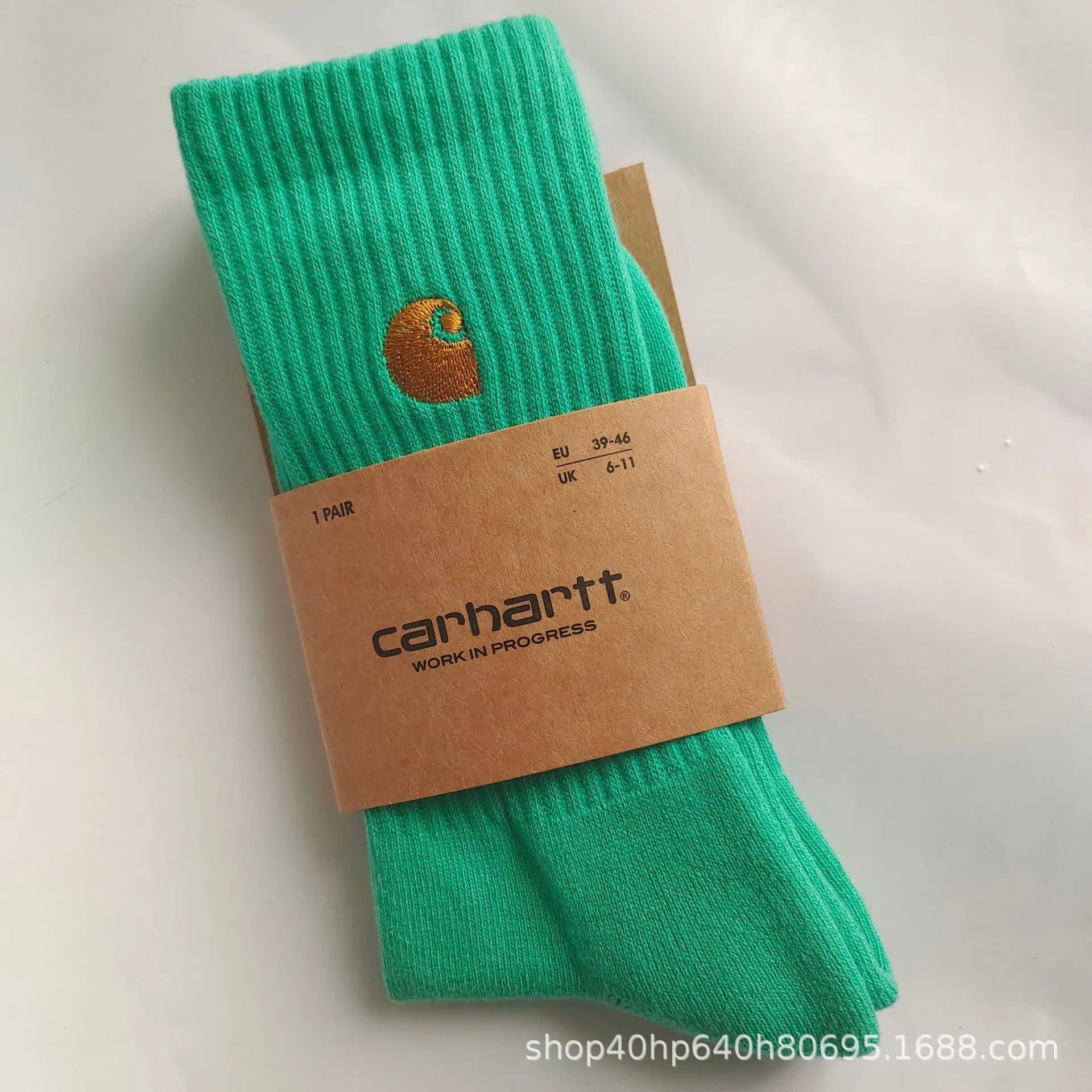 Carhartt Ribbed Sock Gold Logo