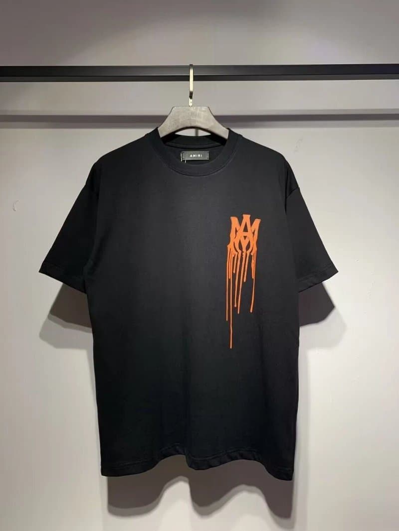 Amiri Logo Tee Pink Logo — 659 黑色