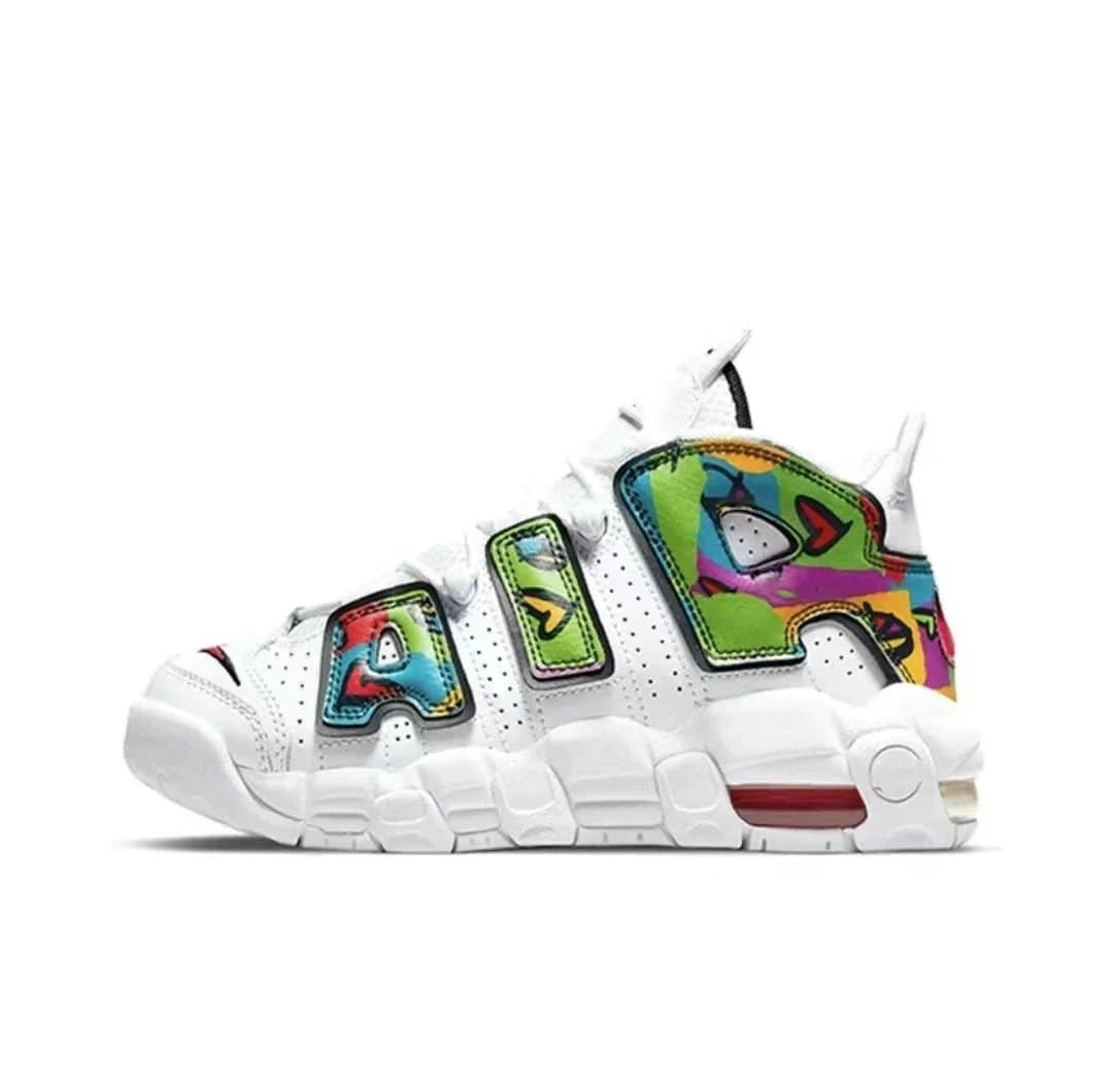 Nike Air More Uptempo Big Bubble — 白彩