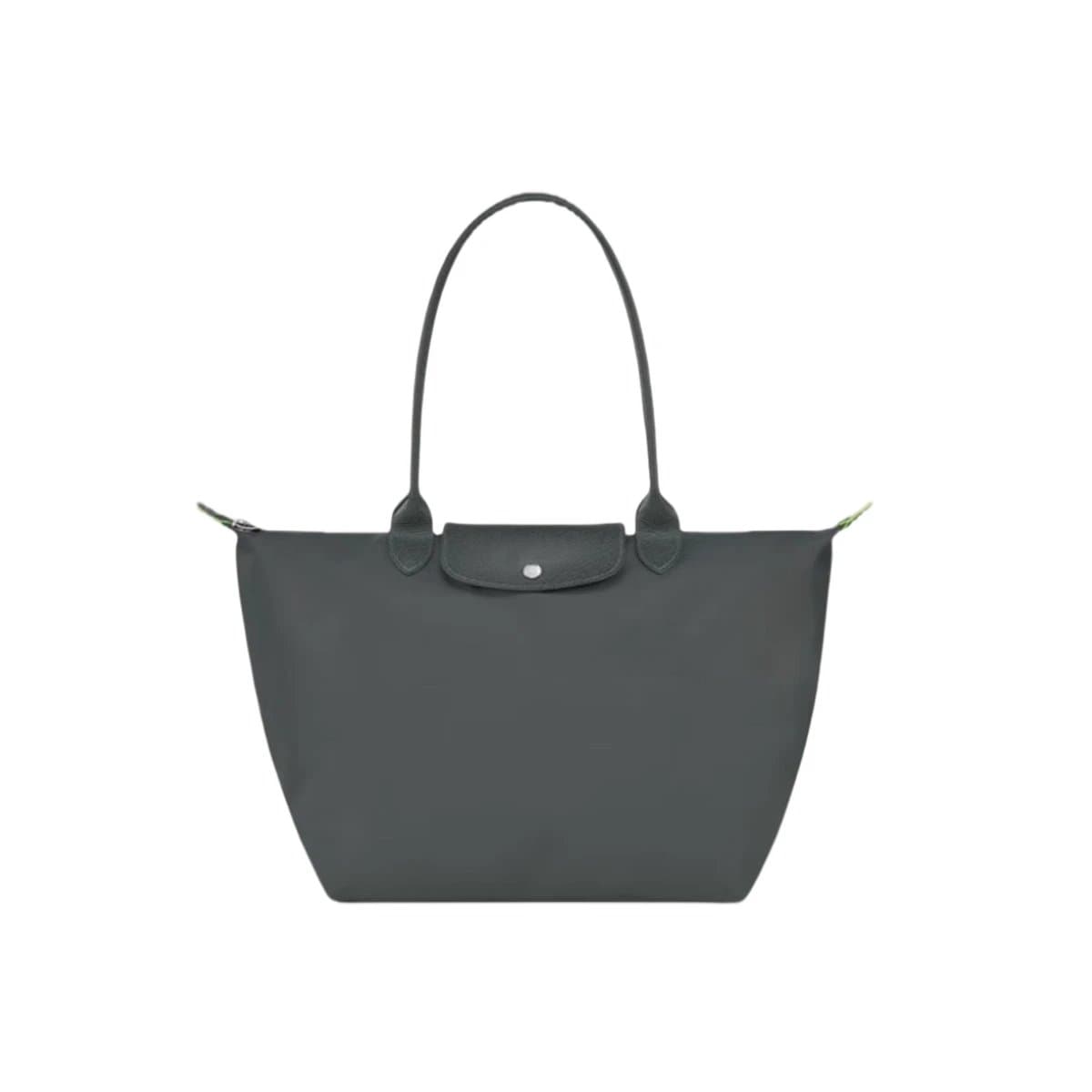 Longchamp Le Pliage Medium Tote — 石墨灰