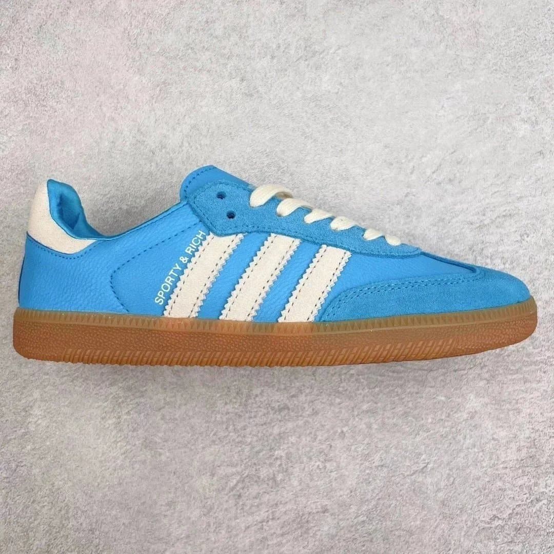 Adidas Gazelle Kith Classics — HL版本 · HL AD桑巴深蓝白 IE6975