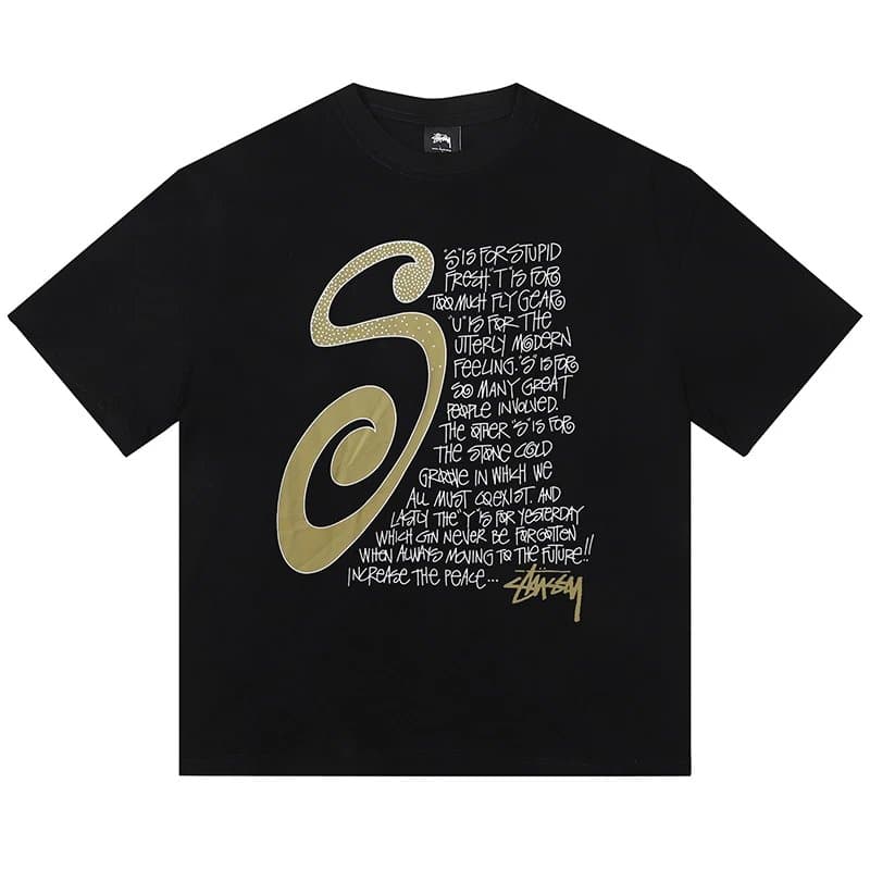 Stüssy Graphic Tee S Logo Script