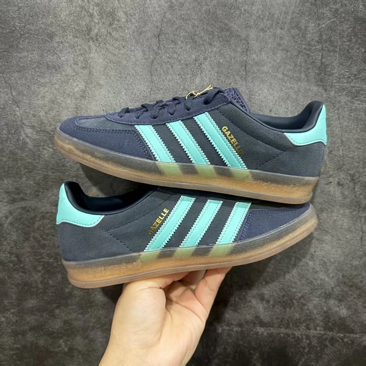 Adidas Samba White/Green — XC版本 · AD 桑巴 藏蓝 JI2587