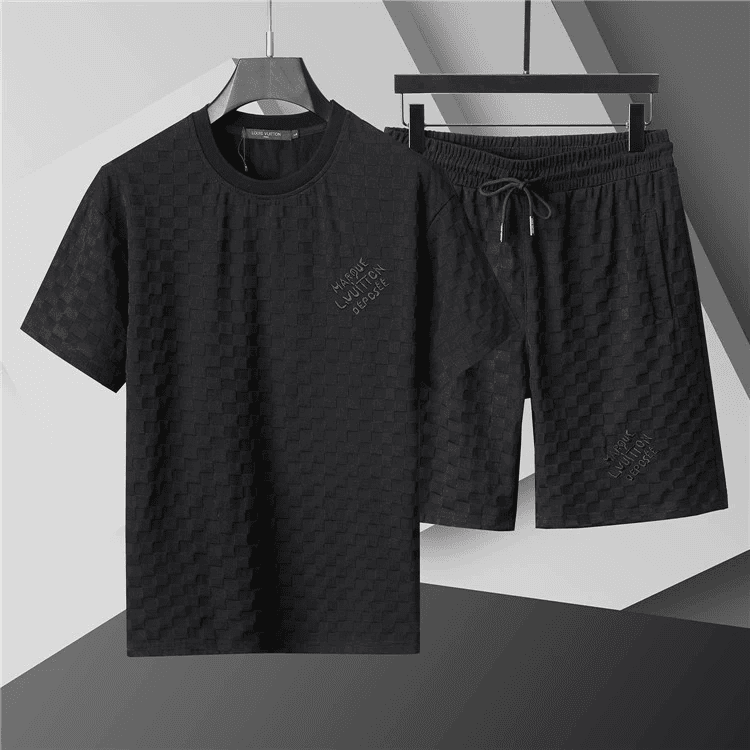 Louis Vuitton Checkered Set Monogram Jacquard