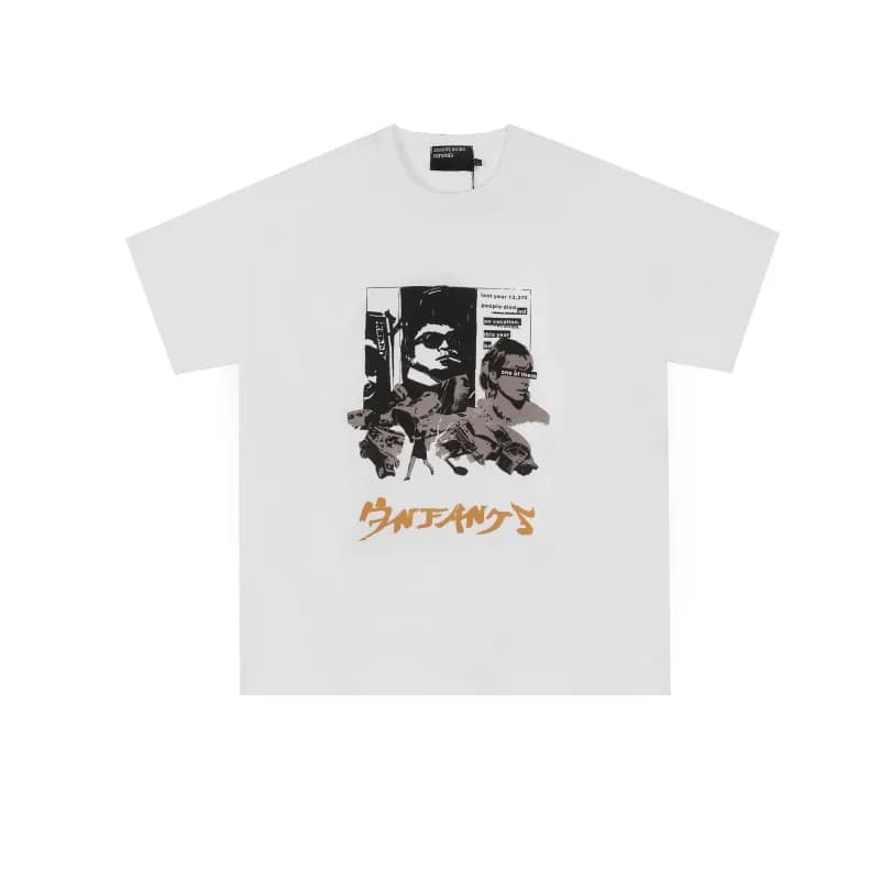 Givenchy Graphic T-Shirt Genfa 79 Print — 395