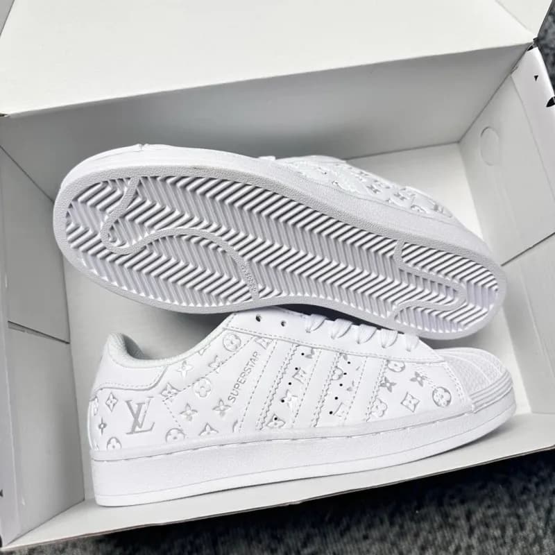 Adidas × Louis Vuitton Superstar LV Monogram