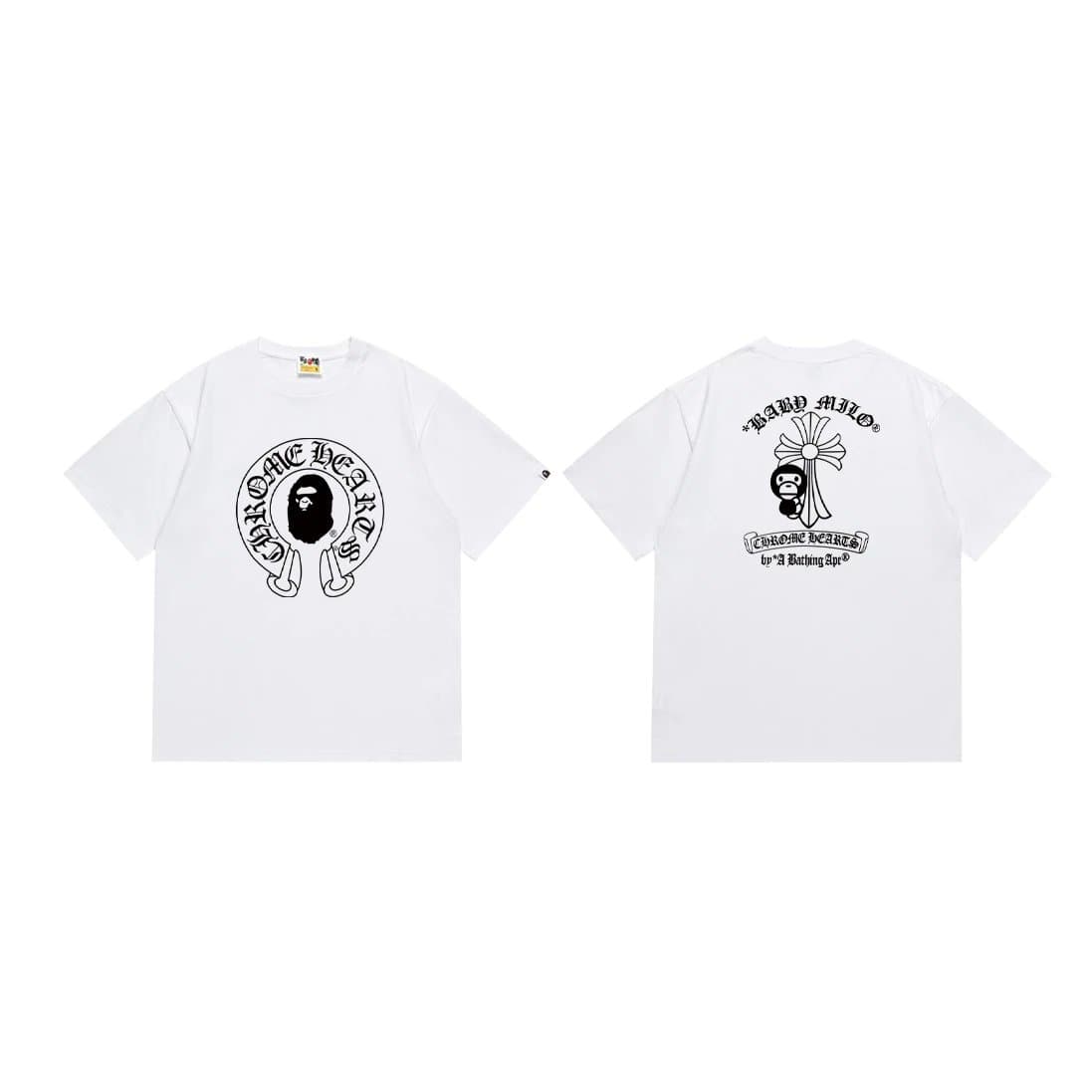 BAPE Ape Head Tee Hot Wheels Collab — SC066白色
