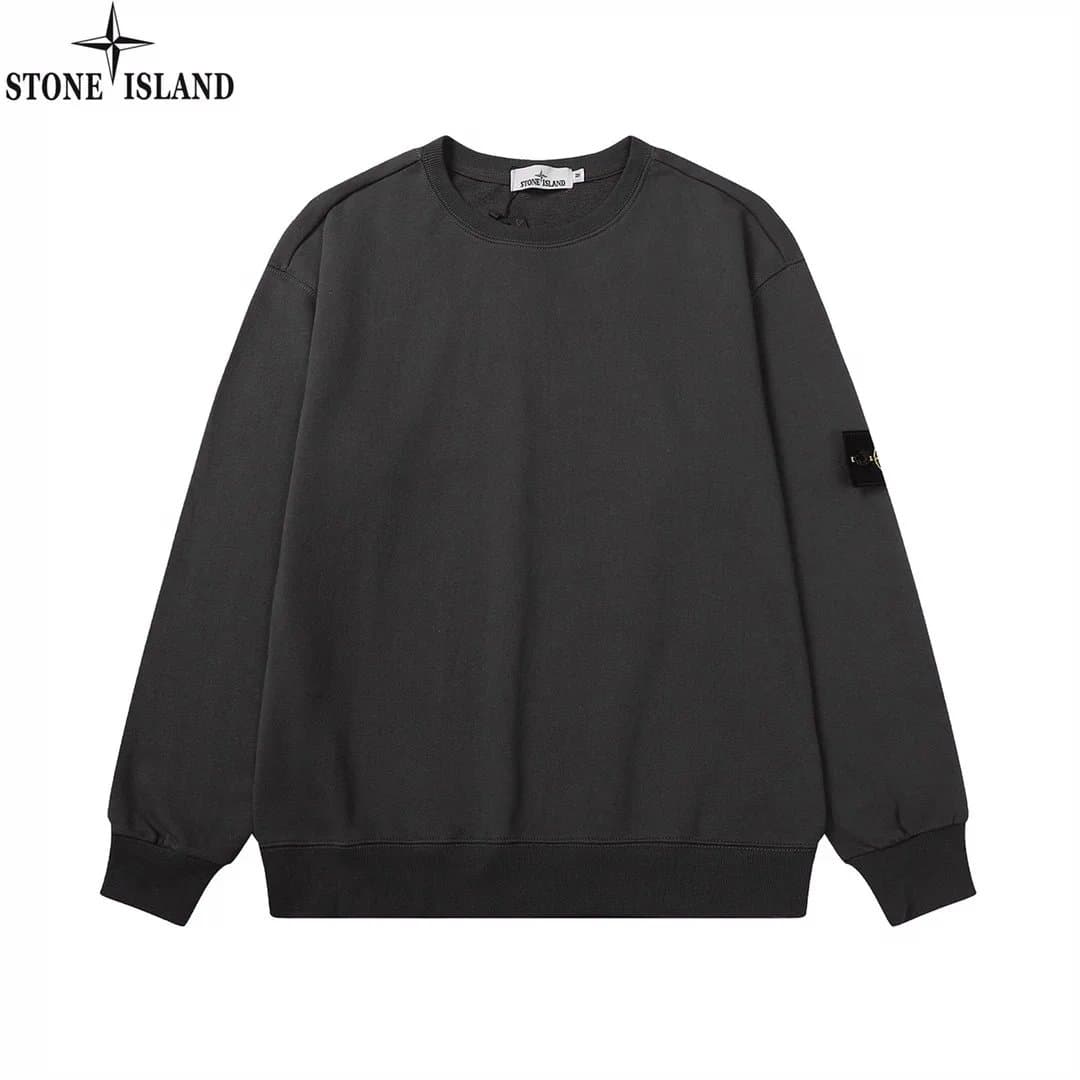 Stone Island Zip-Up Hoodie Classic Compass Patch — 17