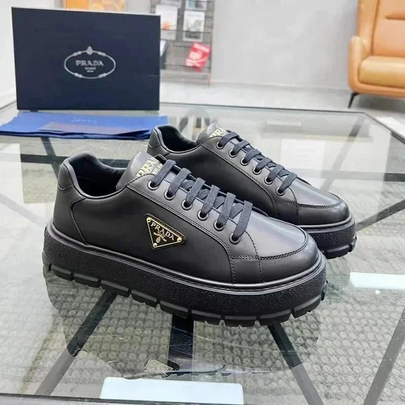Prada Cleo Sneaker Triple Black
