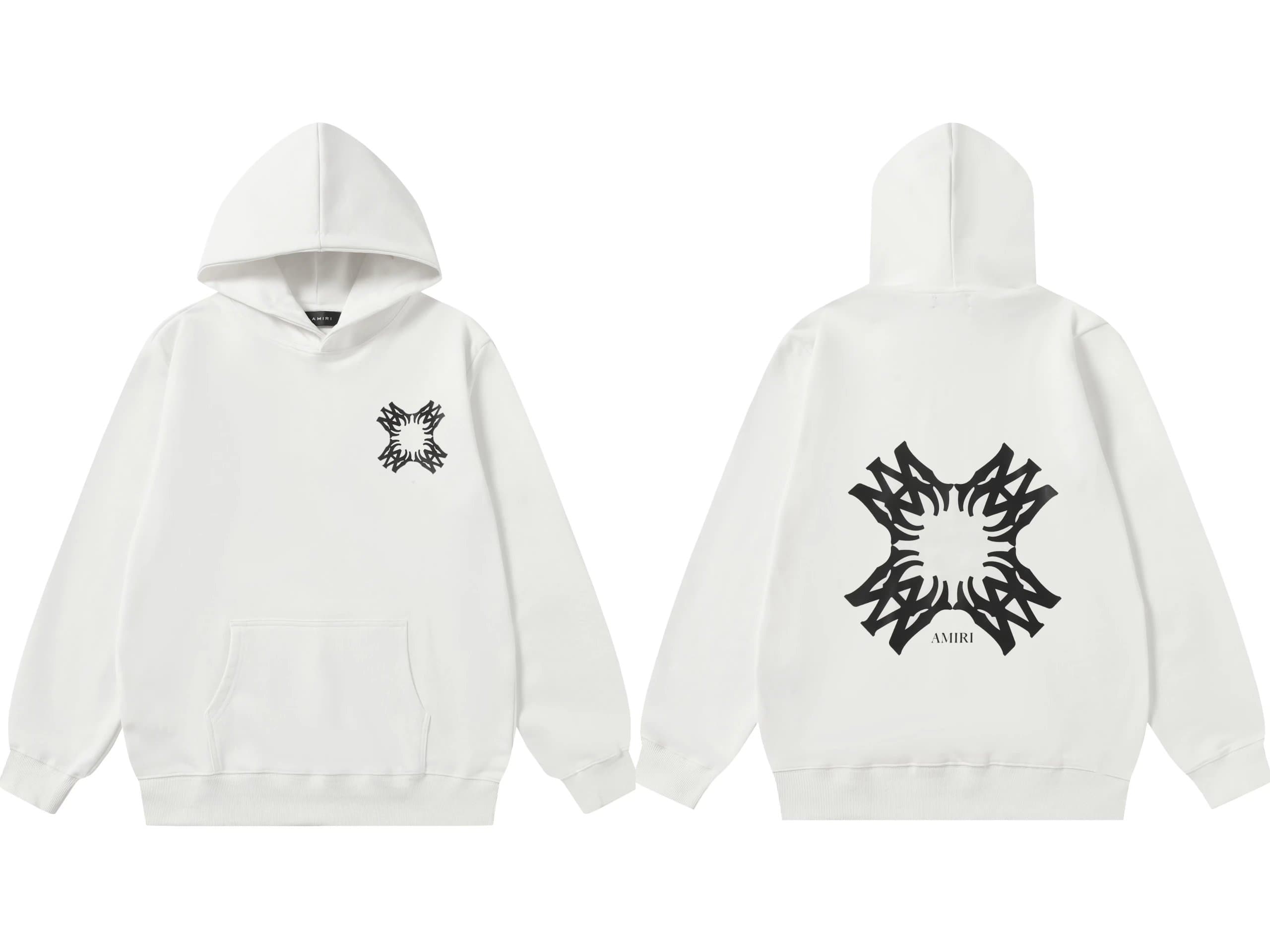 Amiri Hooded Sweatshirt Star Logo