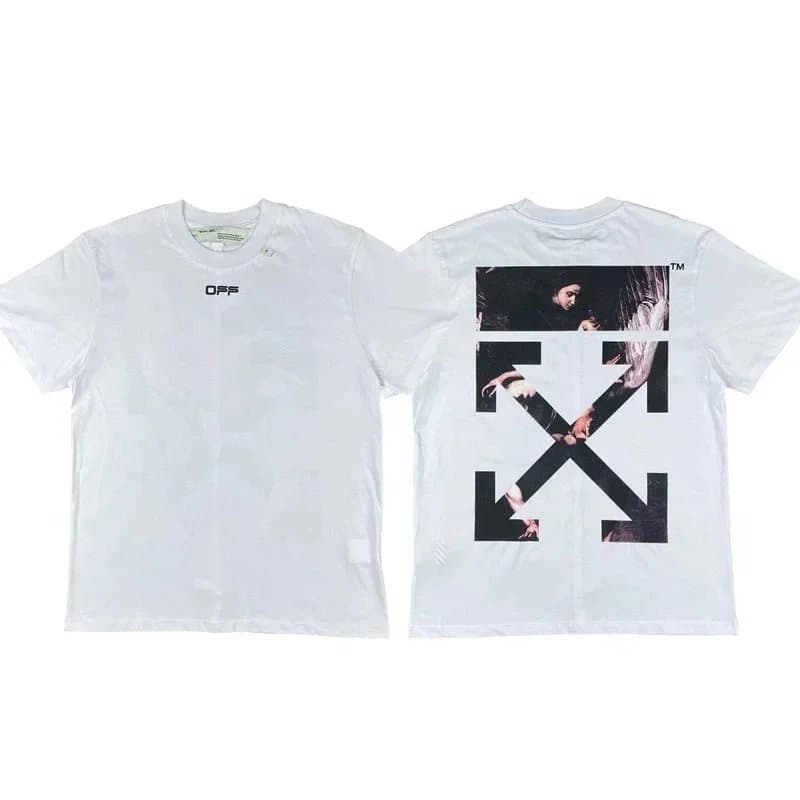 Off-White Painted Arrow T-Shirt Seeing Things — Style 16