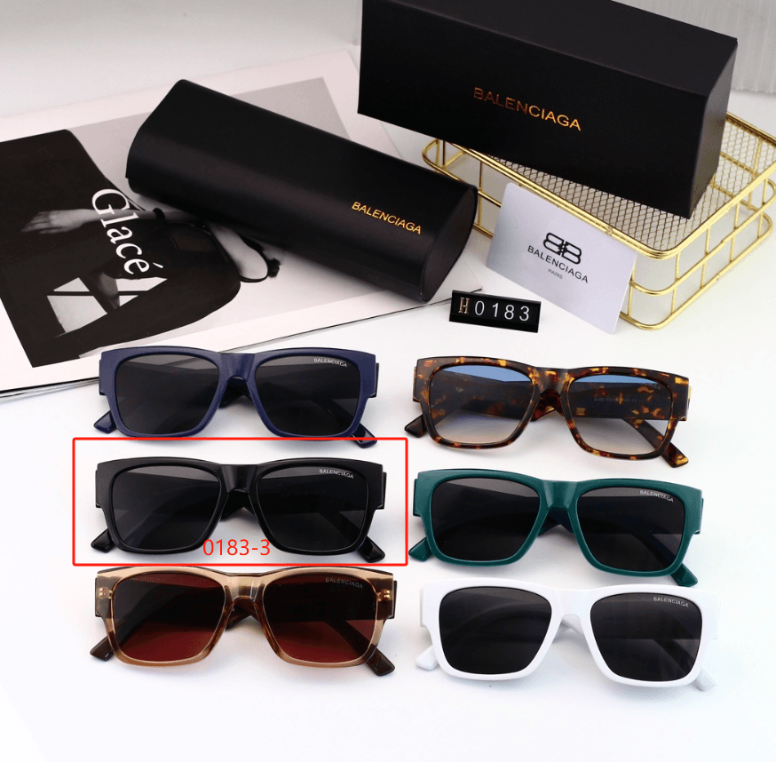 Balenciaga Square Sunglasses 0183-3