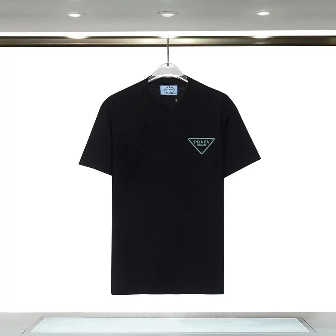 Prada Polo Shirt Contrast Trim — 18黑色