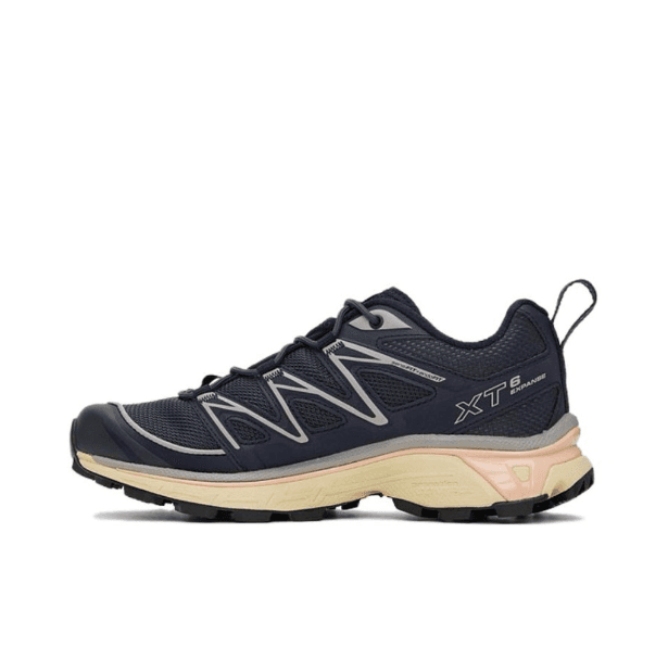 Salomon XT-6 Deep Navy / Cream / Peach