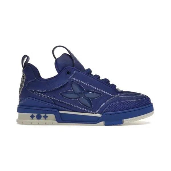 Louis Vuitton LV Trainer Monogram Embroidery — FS · Blue