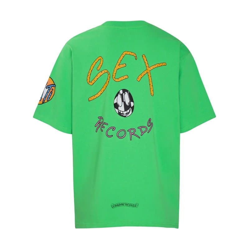 Chrome Hearts Graphic Tee Icon Print — 6043