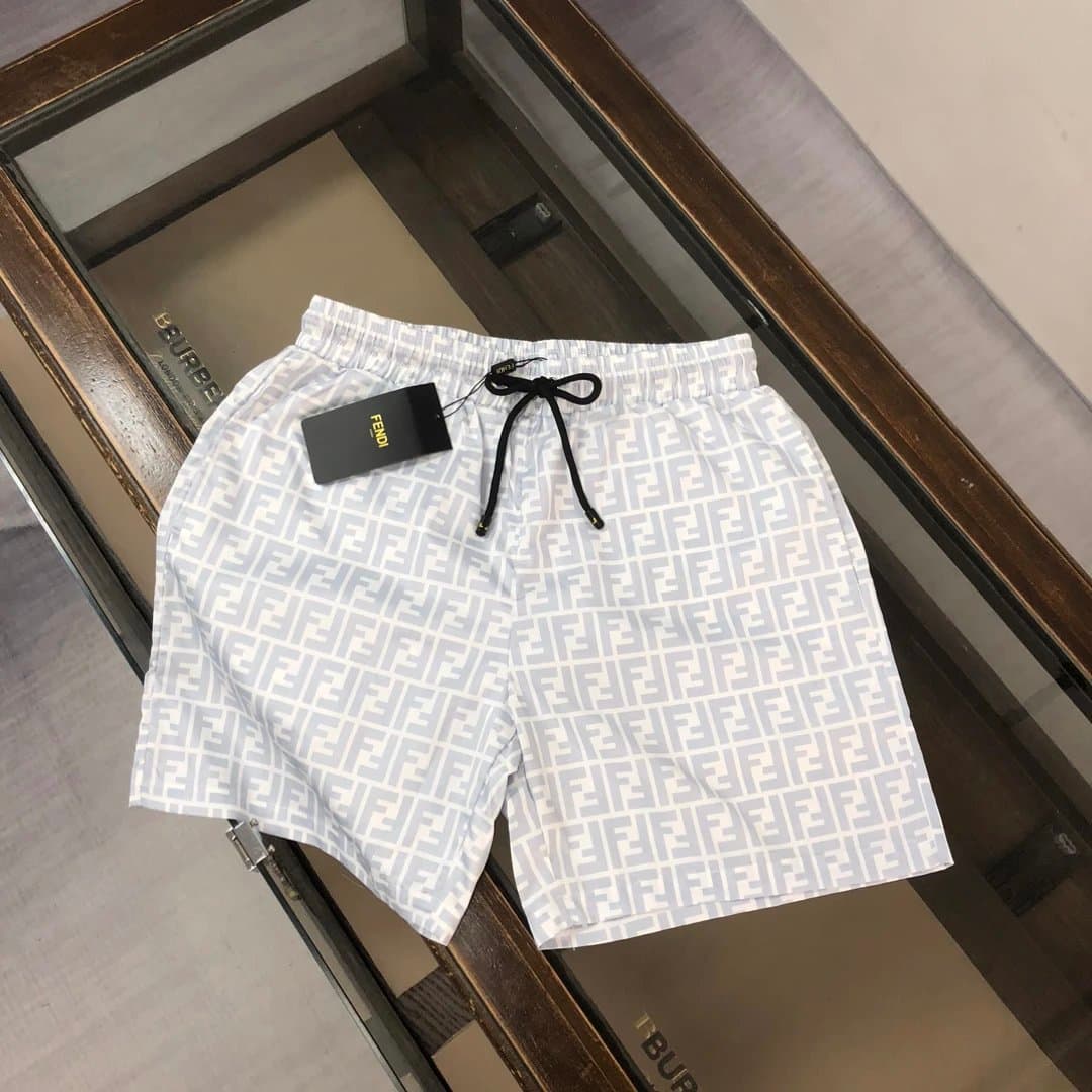 Fendi FF Logo Swim Shorts All-Over FF Print