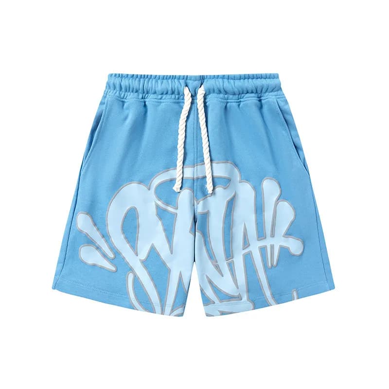 Supreme Graffiti Shorts Light Blue