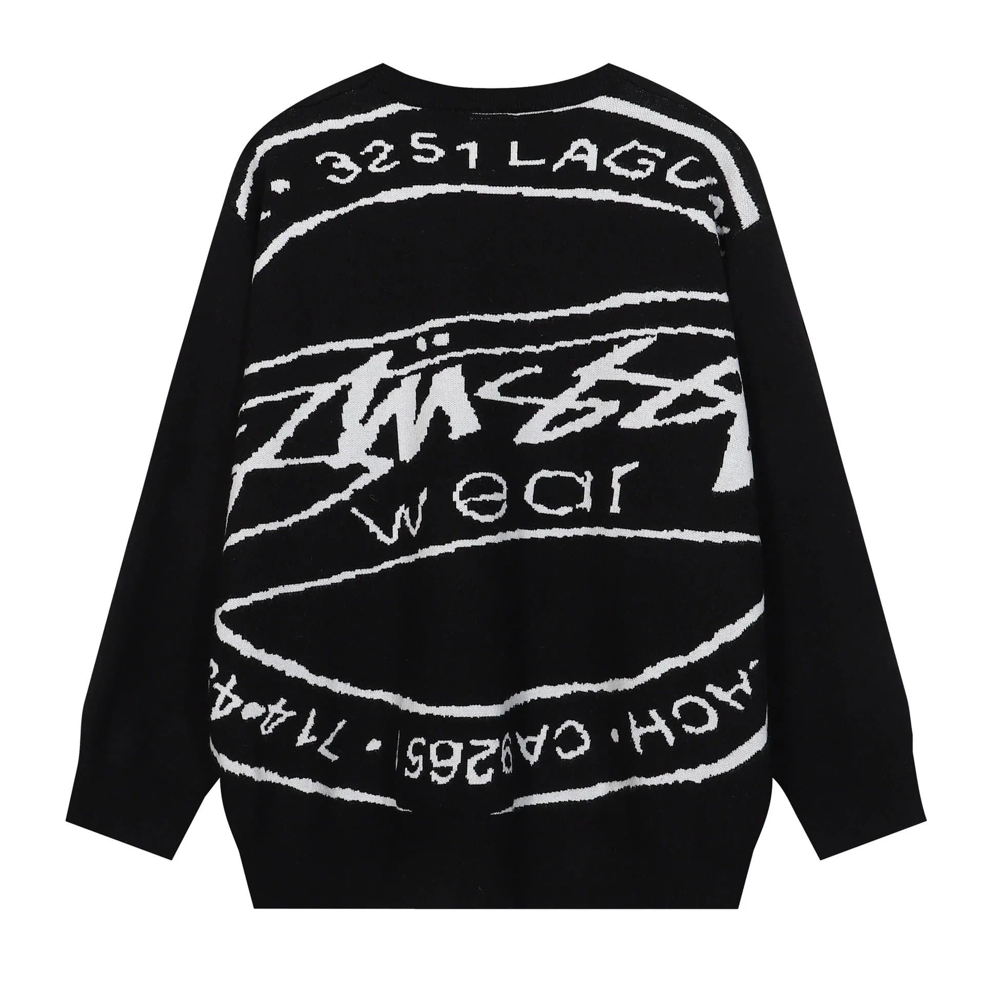 Sp5der Knit Sweater Spiral Logo — 0527009QN