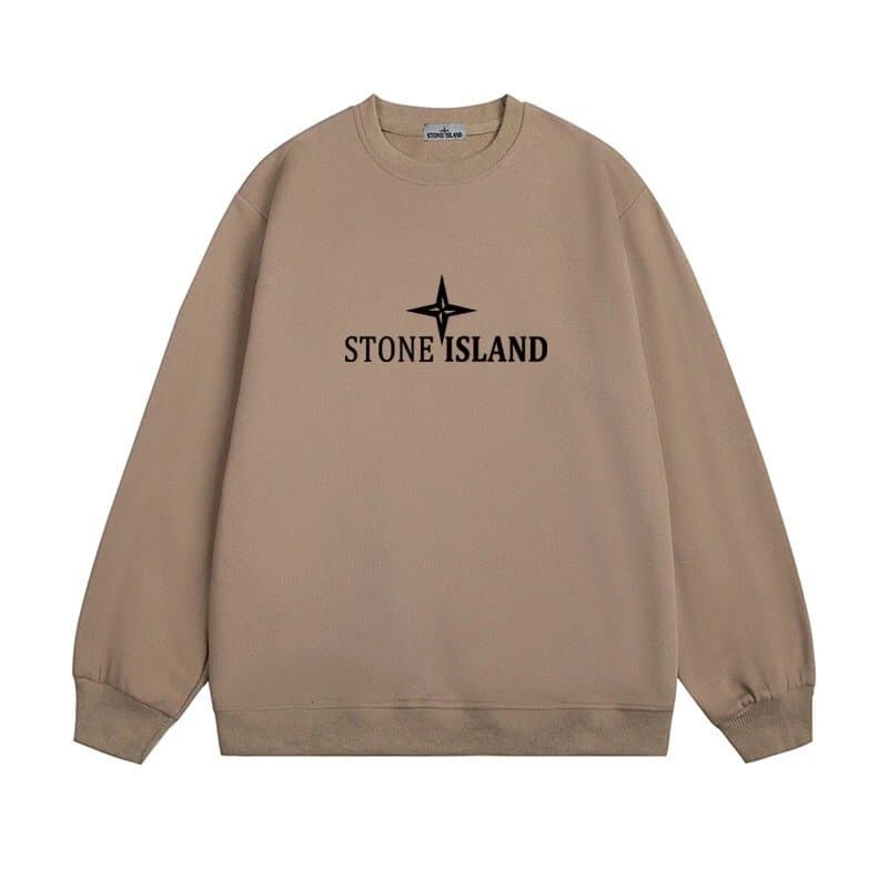 Stone Island Crewneck Sweatshirt Compass Patch — S17