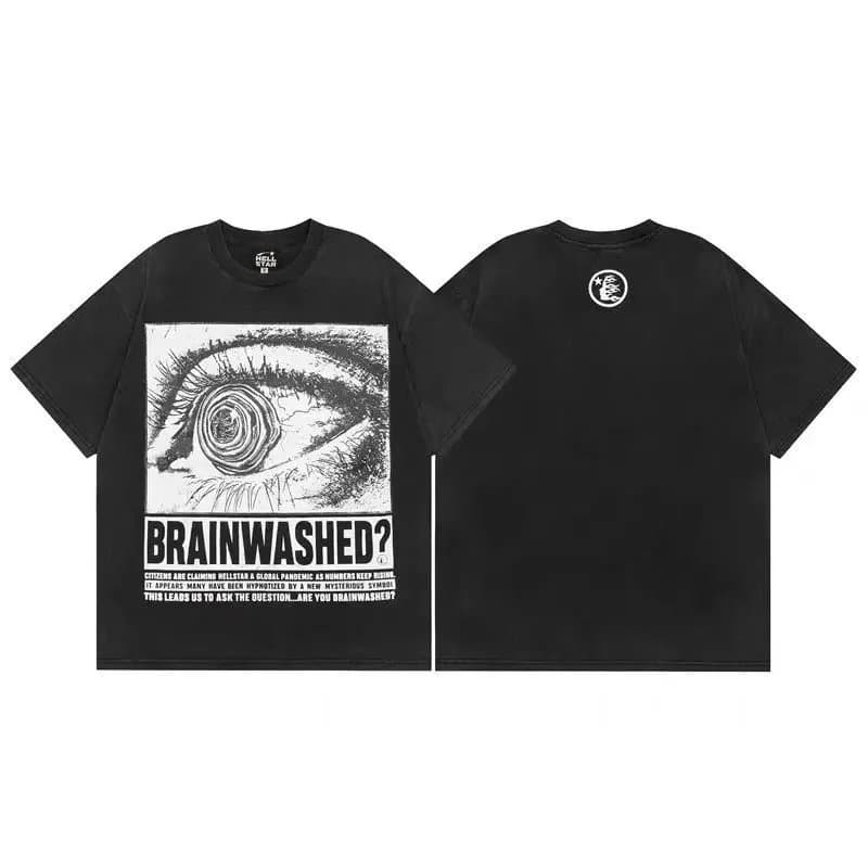 Graphic Tee Hellstar Smiley Flame — 0129016ZX