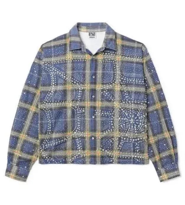 C.P. Company Goggle Shirt Bandana Print Plaid
