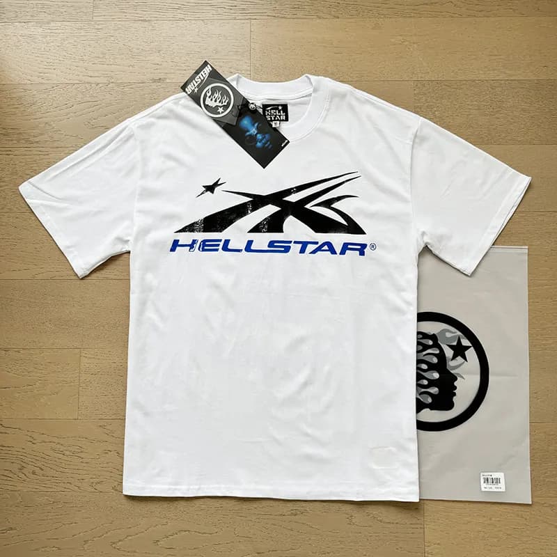 Hellstar Long Sleeve Tee Flame Graphic — X96