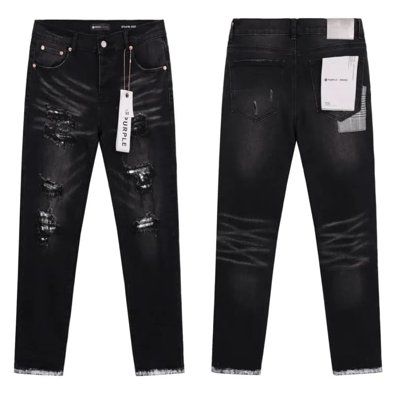 Amiri Denim Shorts Paint Splatter — 8185水洗黑