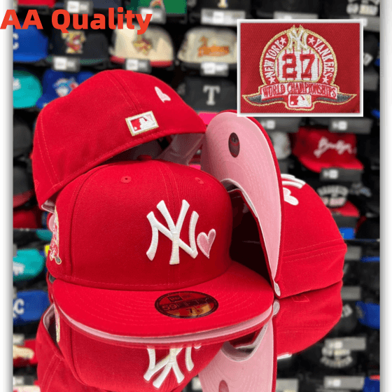 New Era × MLB 59FIFTY Cap NY Yankees Heart Logo