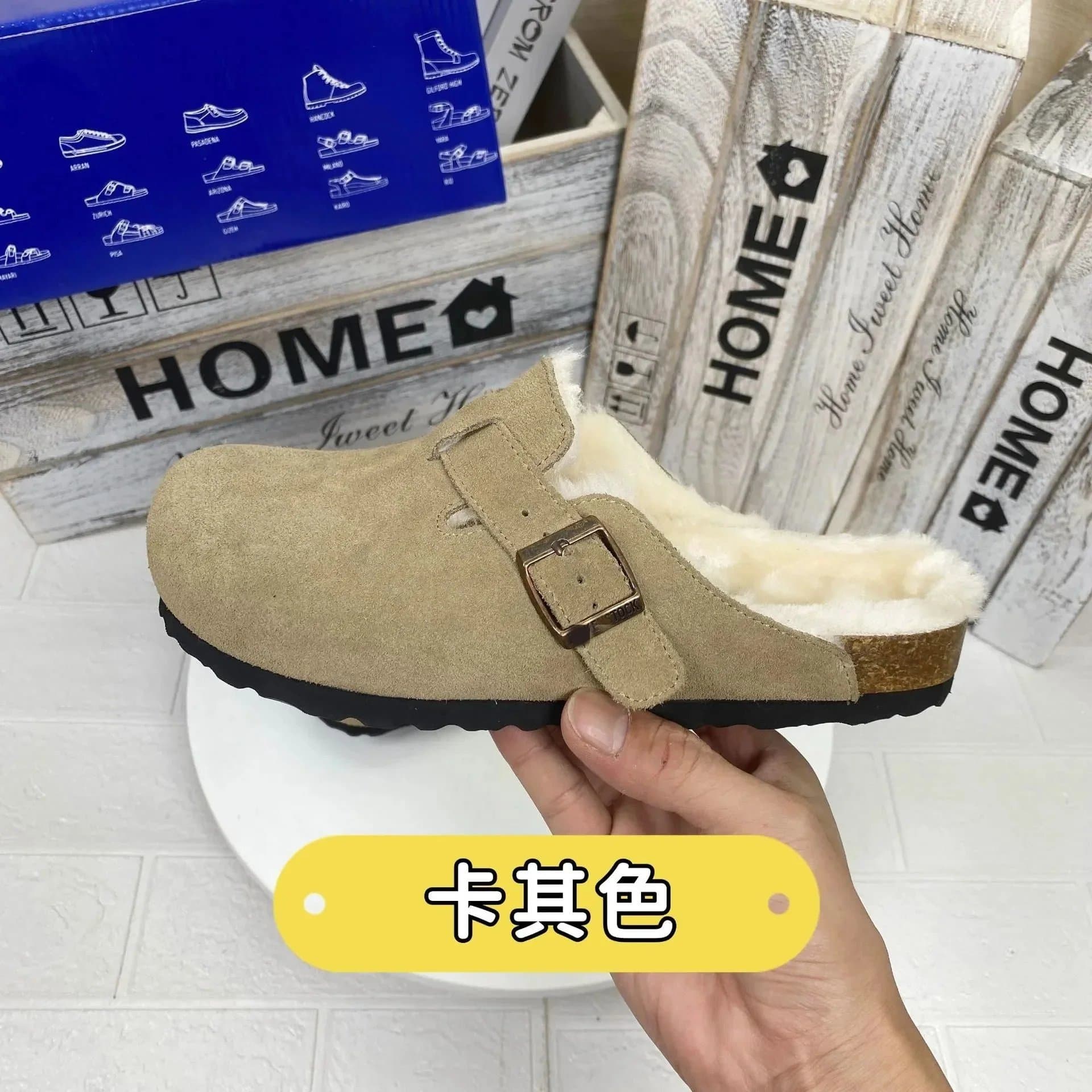 Birkenstock Boston Clog Shearling Lined — 20