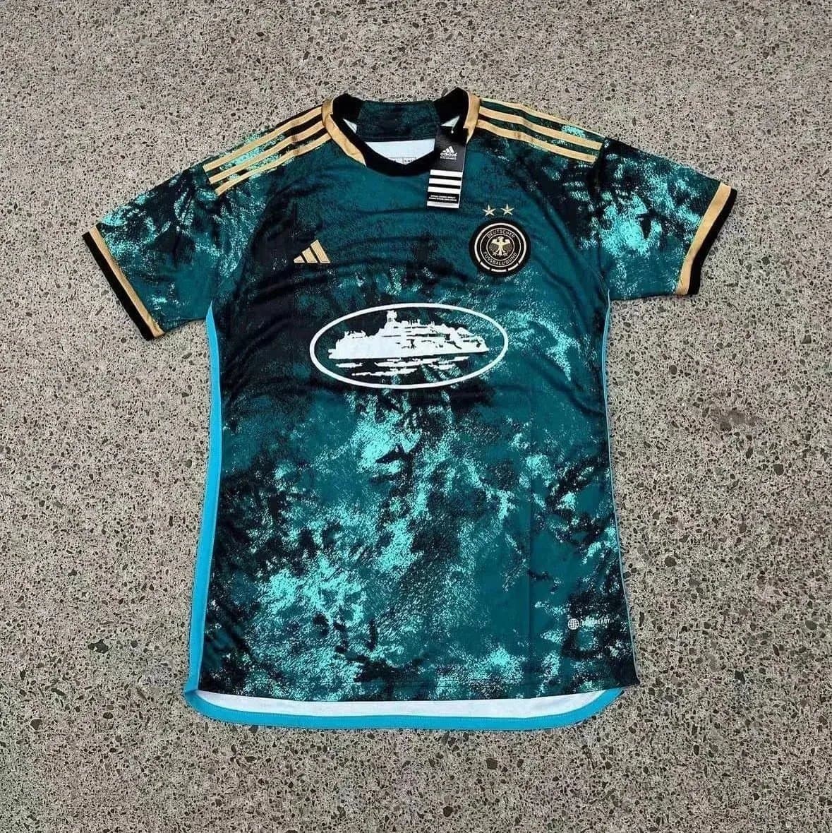 Adidas × Stüssy T-Shirt Rose Print — 45