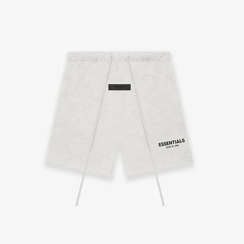 Fear of God Essentials Drawstring Shorts Heather Grey