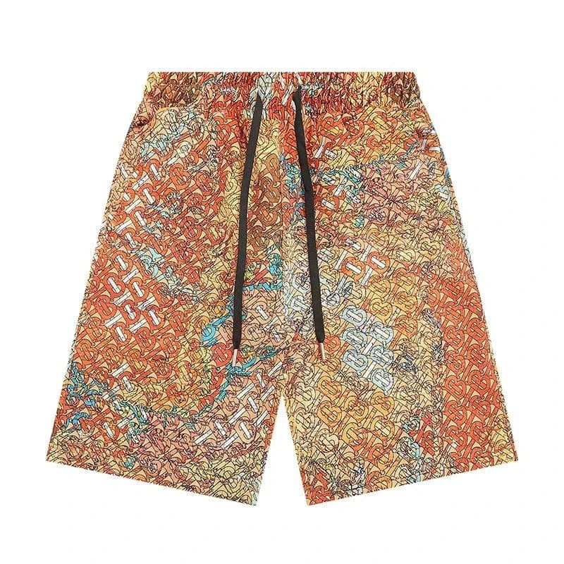 Burberry Monogram Shorts Icon Stripe Panel — 【High quality】--36