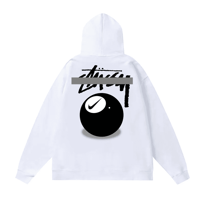 Stüssy Hooded Sweatshirt Script Logo — S6