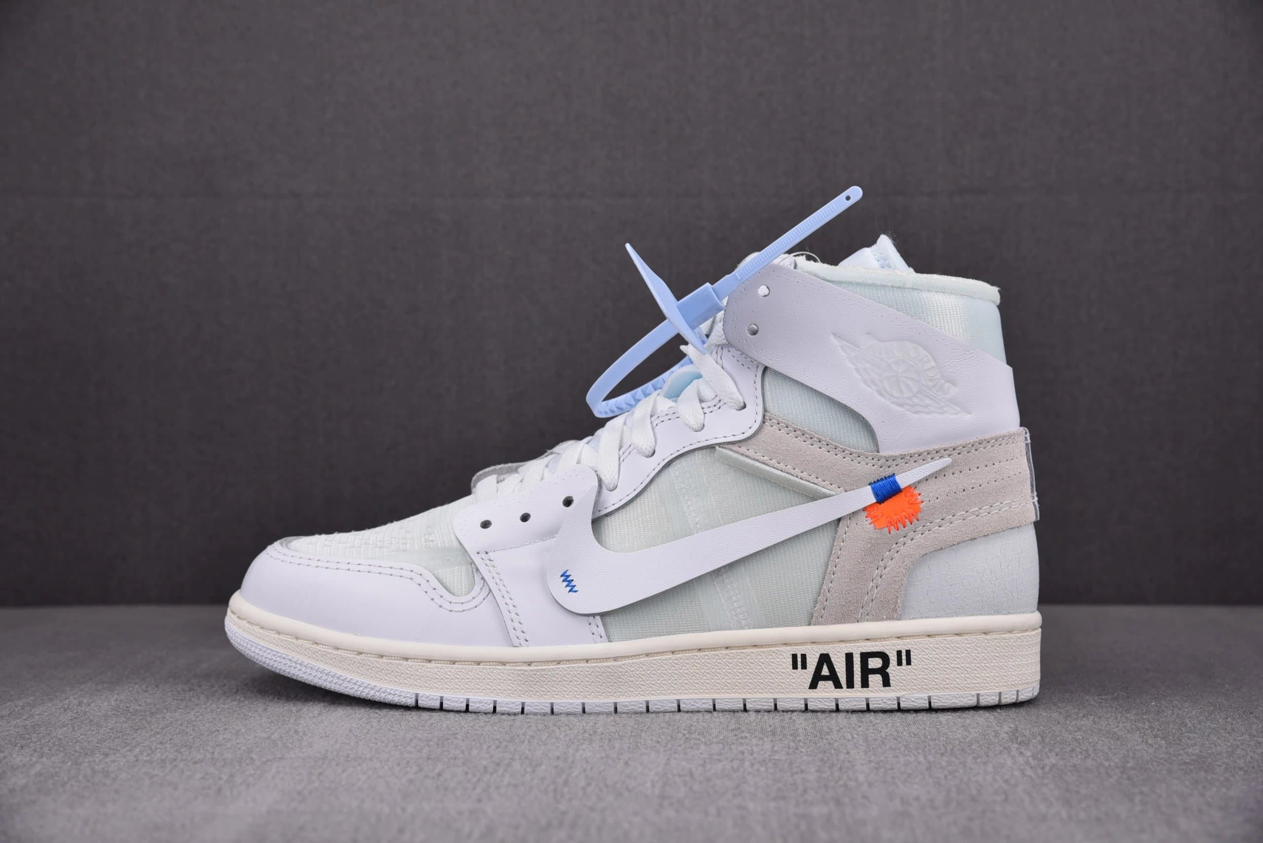 Air Jordan 1 High Off-White Neutral Grey