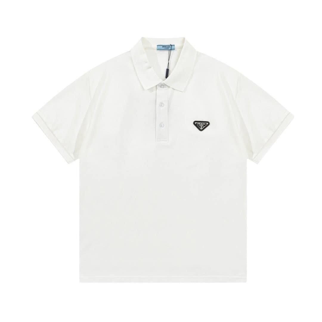 Prada Polo Shirt Logo Patch — PRD2