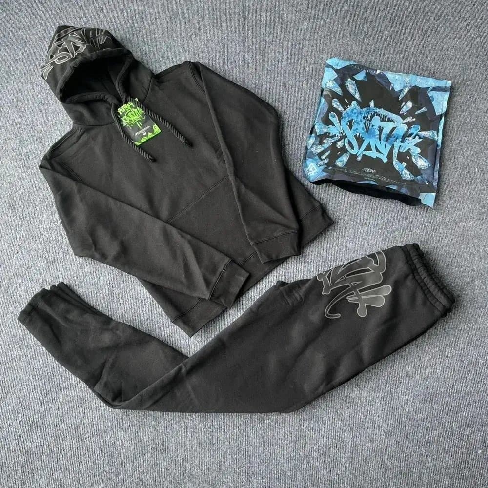 Corteiz Hoodie and Joggers Set CRTZ Logo
