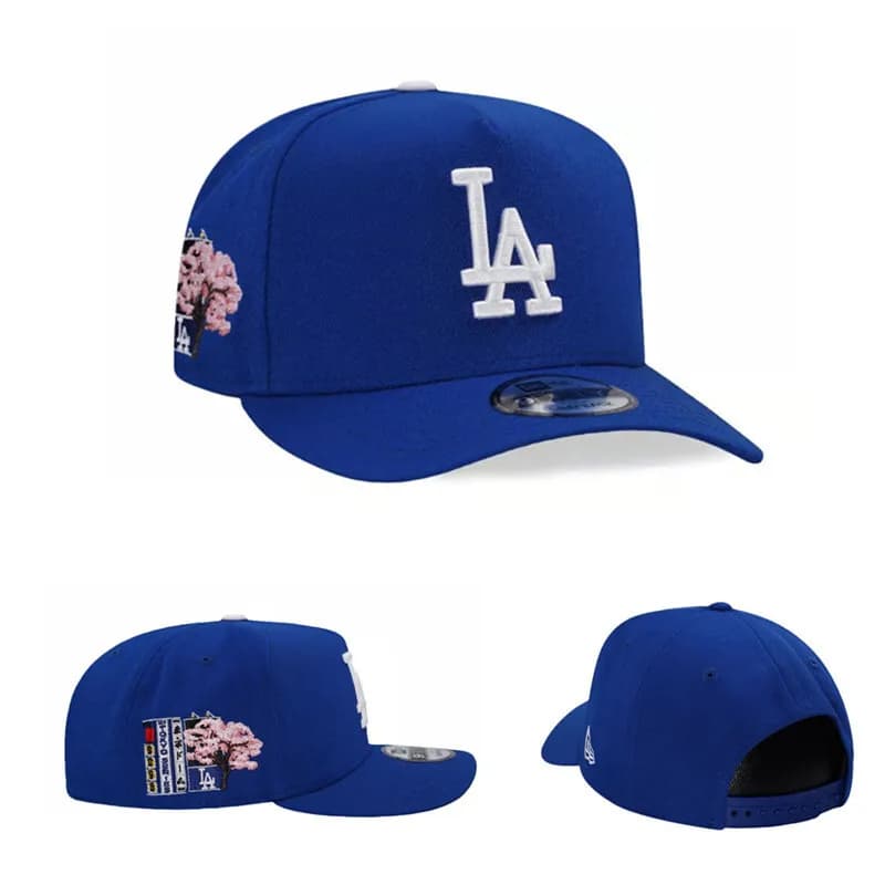 MLB Snapback Cap Cherry Blossom Patch