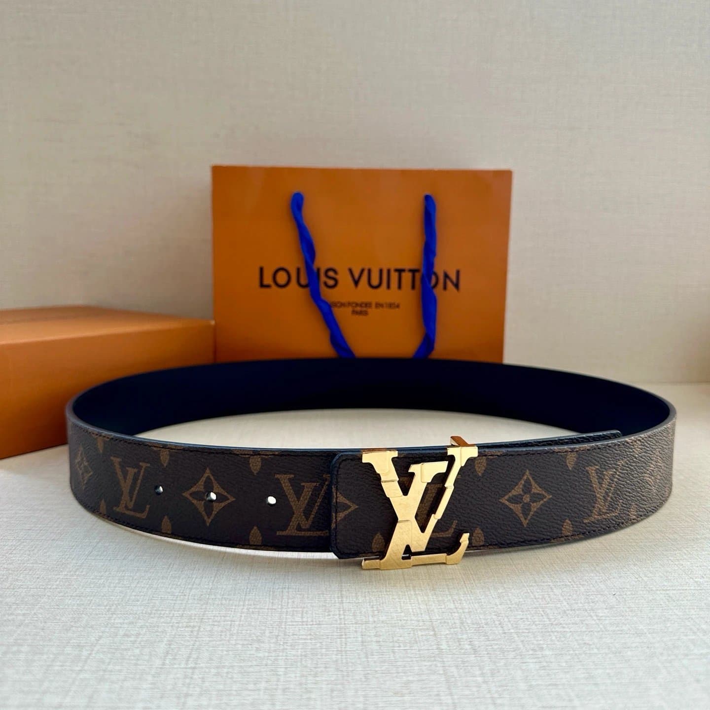 Louis Vuitton LV Initiales Belt Monogram Canvas