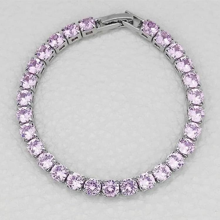 Van Cleef & Arpels Alhambra Bracelet Emerald and Diamond — 5mm ｜粉色