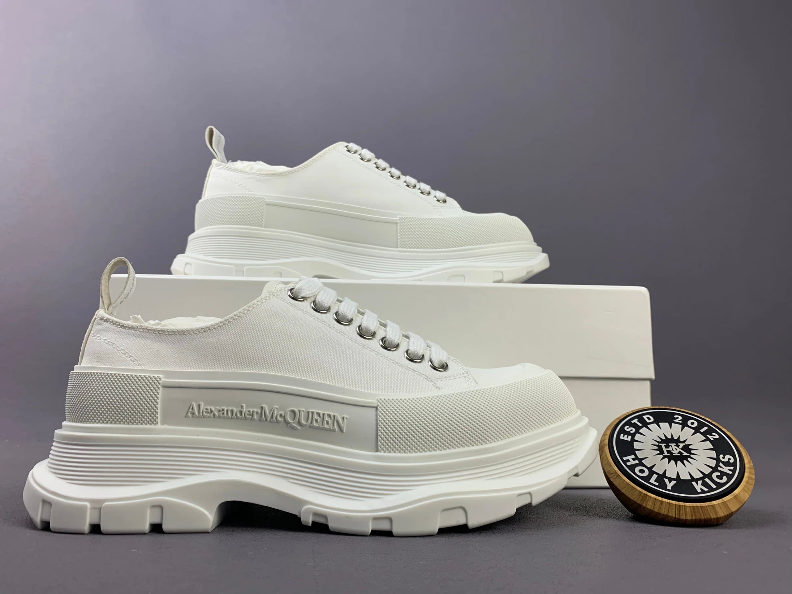 Alexander McQueen Oversized Sneaker Triple White