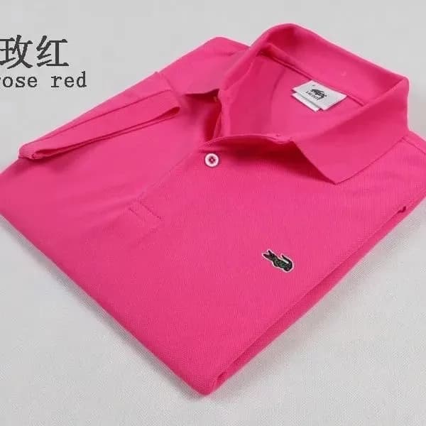 Lacoste Polo Shirt Rose Red