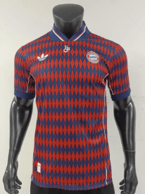 Adidas Baseball Shirt Striped — 25-26 Player Bayern München 拜仁特别版