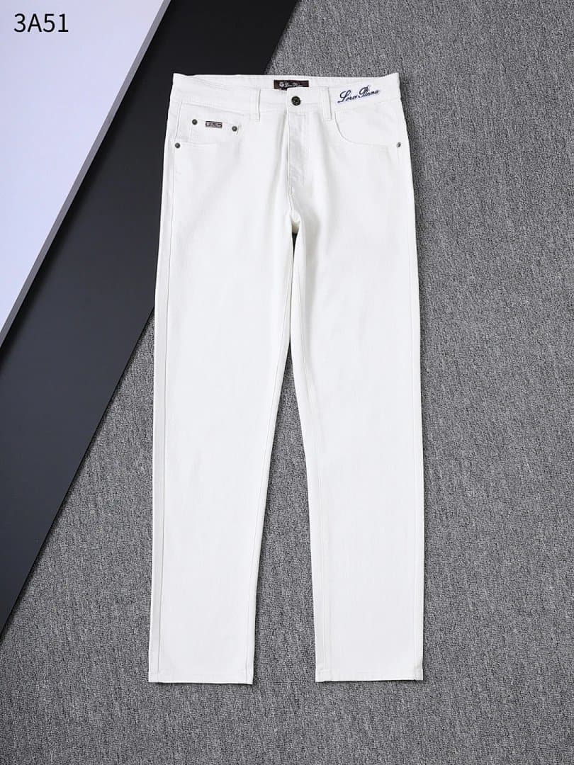 Prada Flared Jeans Embroidered Logo — 61